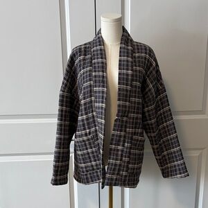 Autres Filles open quilted blazer